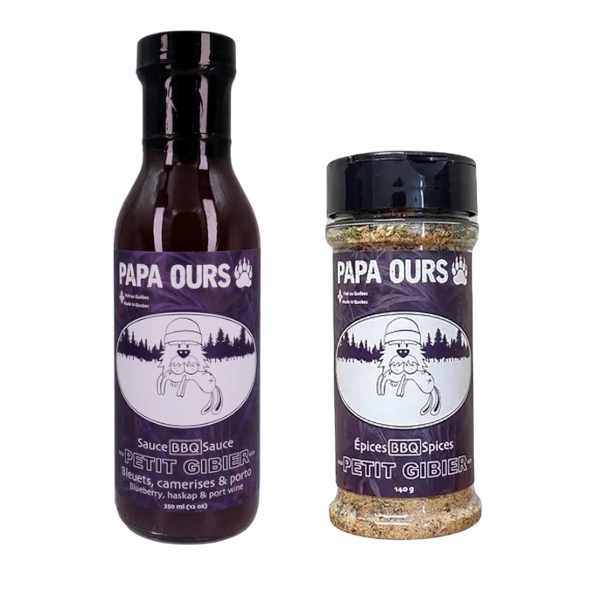 Duo Petit Gibier Papa Ours – Épices & Sauce