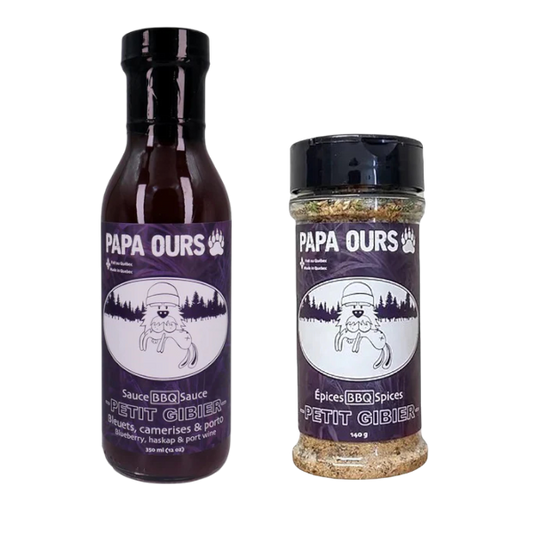Duo Petit Gibier Papa Ours – Épices & Sauce