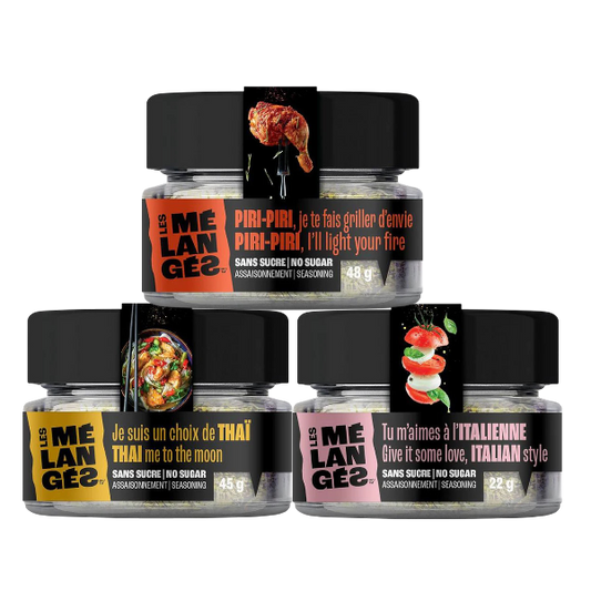 Trio Les Mélangés #2 – Saveurs du monde