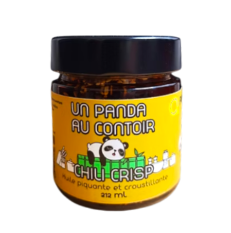 Papa Ours - Huile piquante et croustillante - Chili Crisp