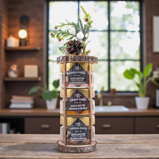 Virgin Mady - Coffret dégustation Beurre d'érable ensemble de 3