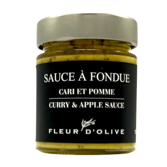 Fleur D'Olive - Sauce fondue Cari et pomme