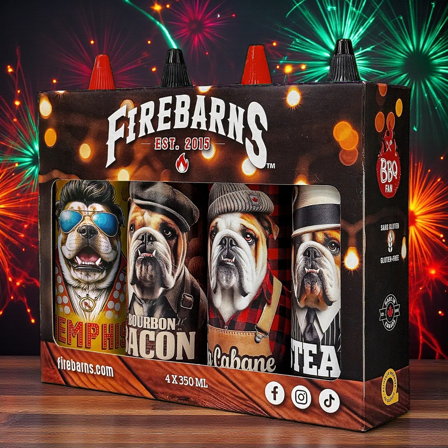 Firebarns - Boîte Fan de BBQ