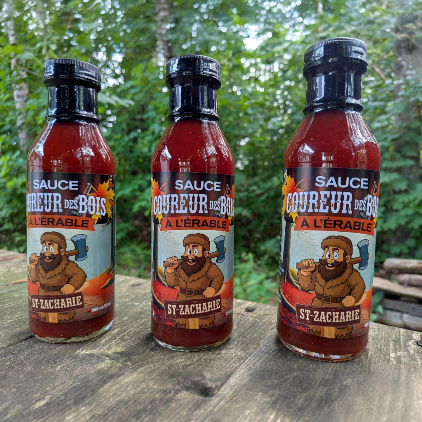 St-Zacharie - Sauce BBQ coureur des bois