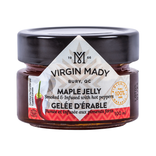 Virgin Mady - Gelée d'érable fumée et infusée aux piments forts