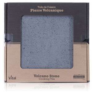Vital - Tuile de cuisson - Pierre Volcanique d'Italie (12po X 12po X 1.25po)