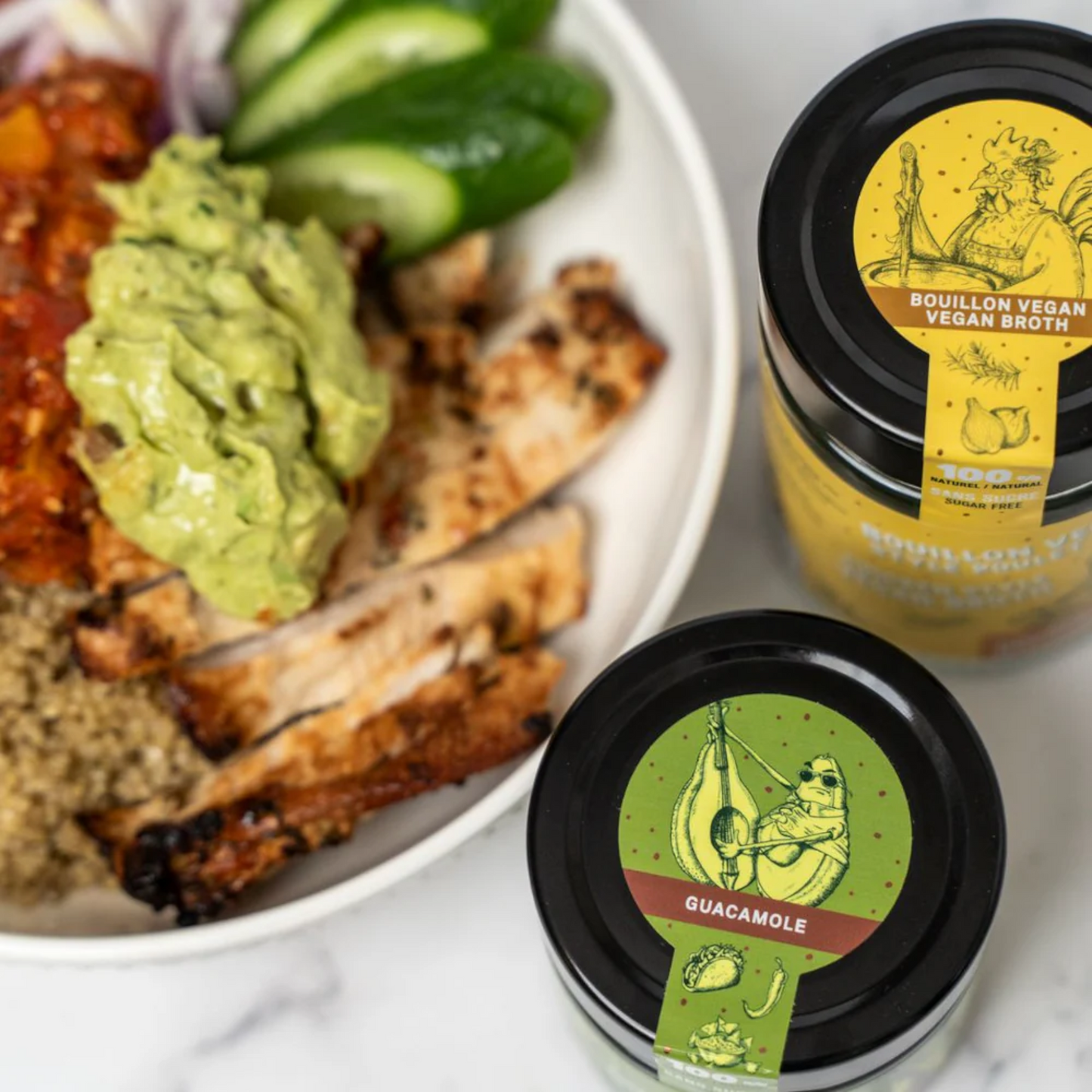 Les Savoureux assaisonnements - Assaisonnement biologique Guacamole