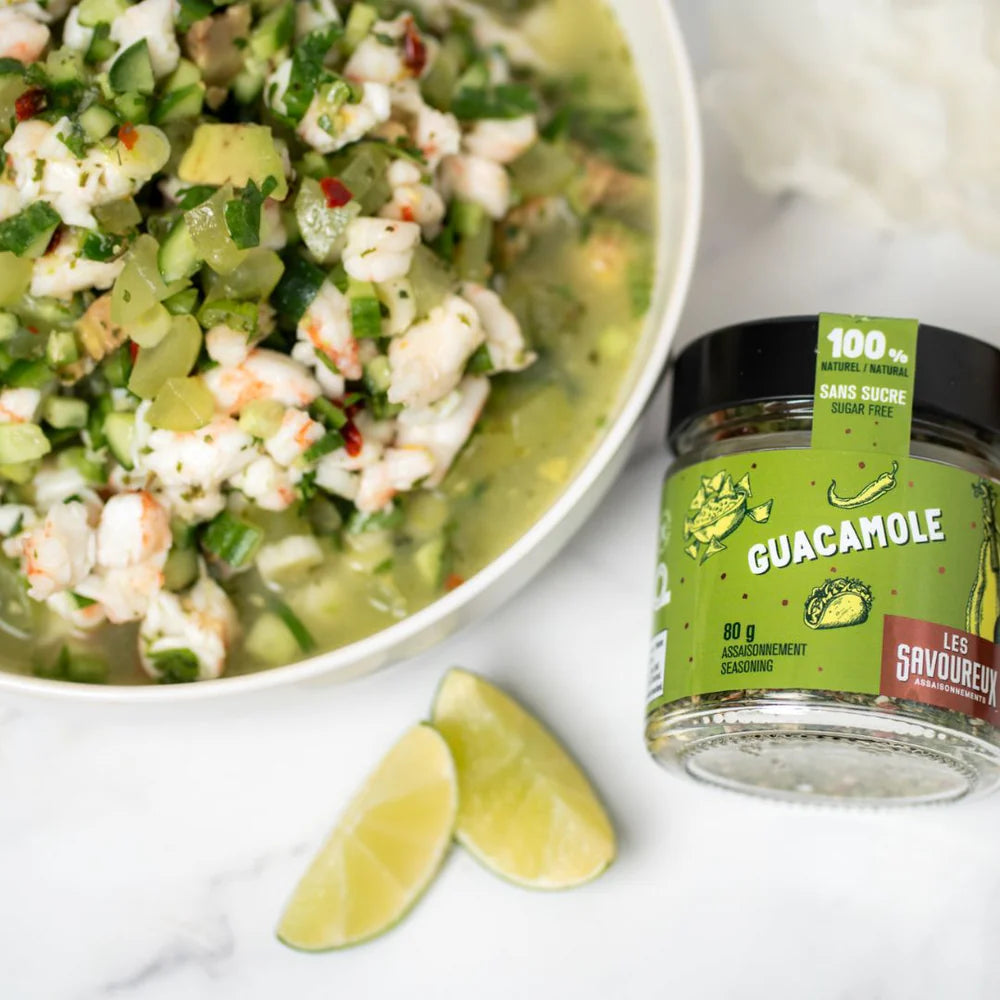 Les Savoureux assaisonnements - Assaisonnement biologique Guacamole