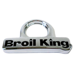Broil King - Plaque signalétique chromée