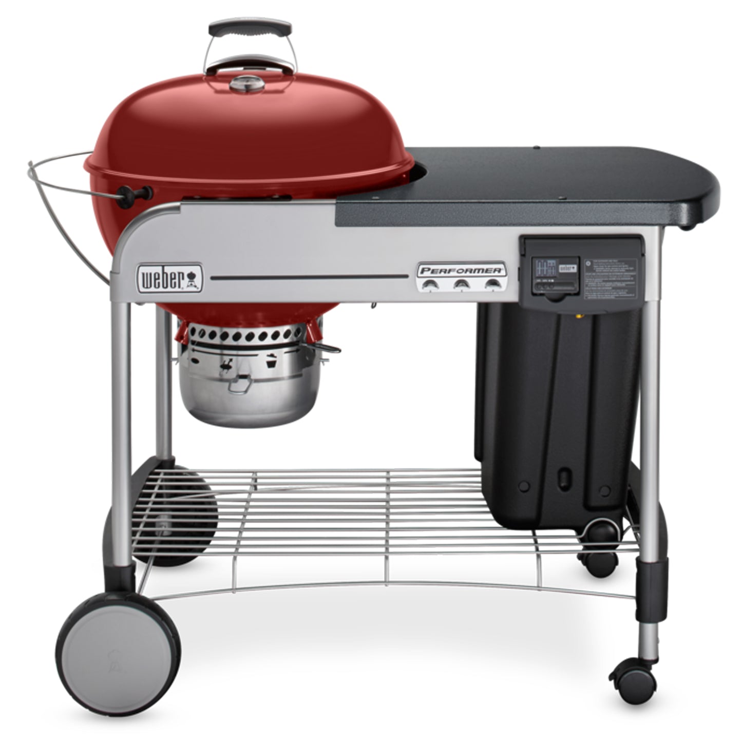 Weber - Barbecue au charbon Performer Deluxe 22 po - Crimson