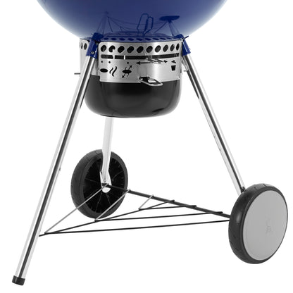 Weber - Barbecue au charbon Master-Touch 22 po - Bleu Océan