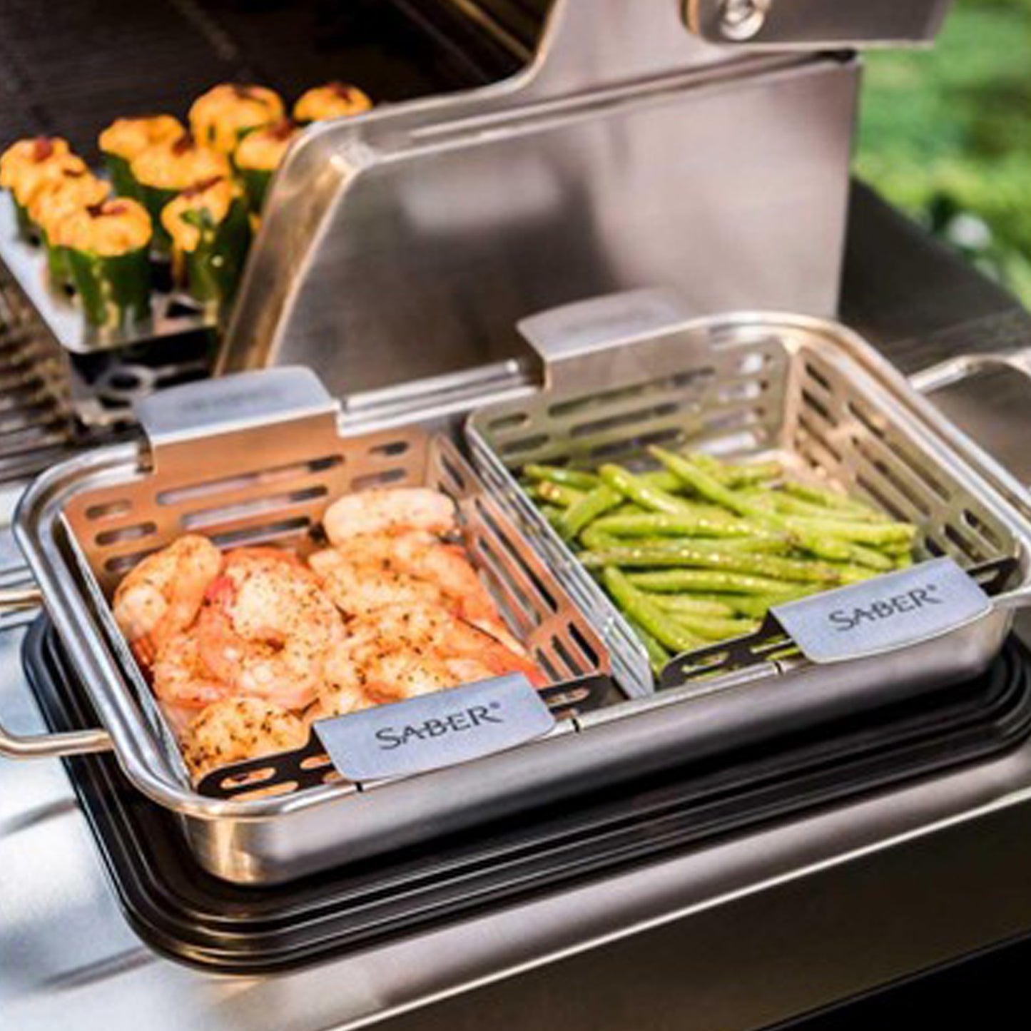 Saber Ensemble de système de grillades EZ 11 pièces