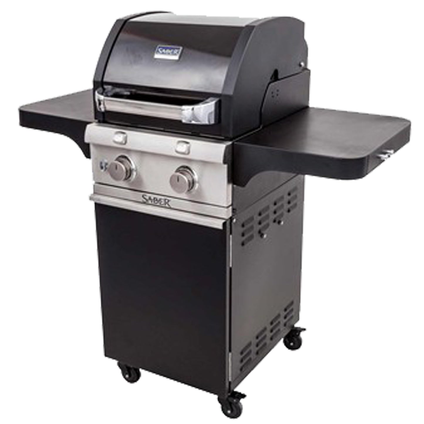 Saber - Barbecue au propane - Deluxe noir 2 brûleurs (330)