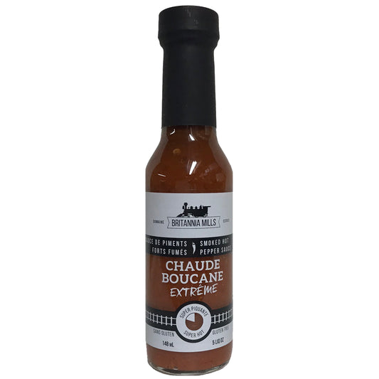 Britannia Mills - Sauce Piquante - Chaude Boucane Extrême