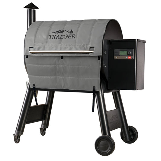 Traeger - Couverture isolante pour barbecue aux granules Série Pro 34 Gris