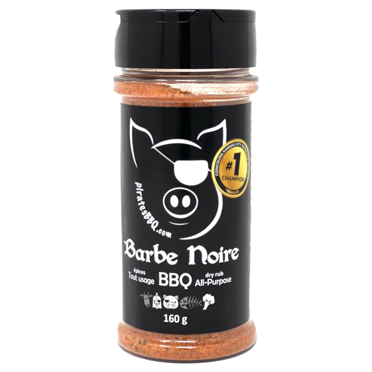 PiratesBBQ - Épices tout usage - Barbe Noire