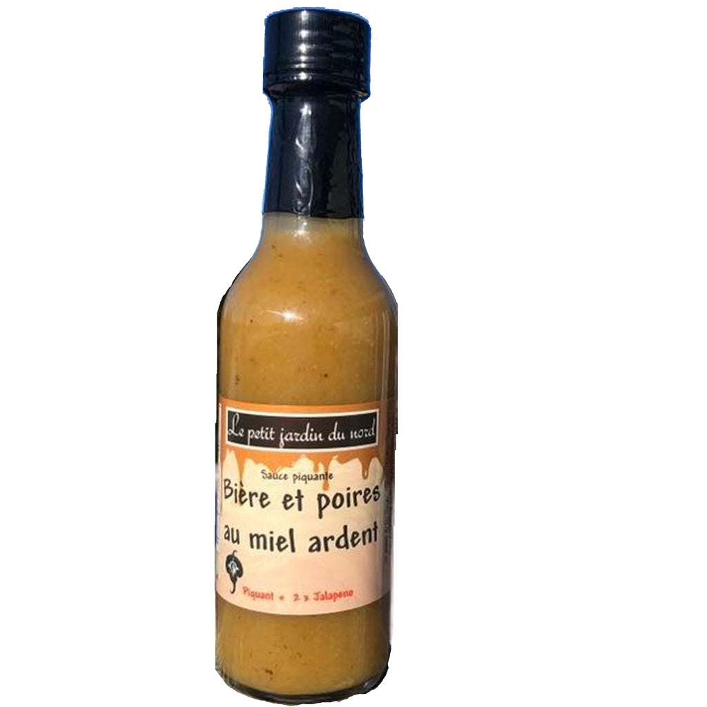 Le petit jardin du nord - Sauce Piquante - Bière et poires au miel ardent