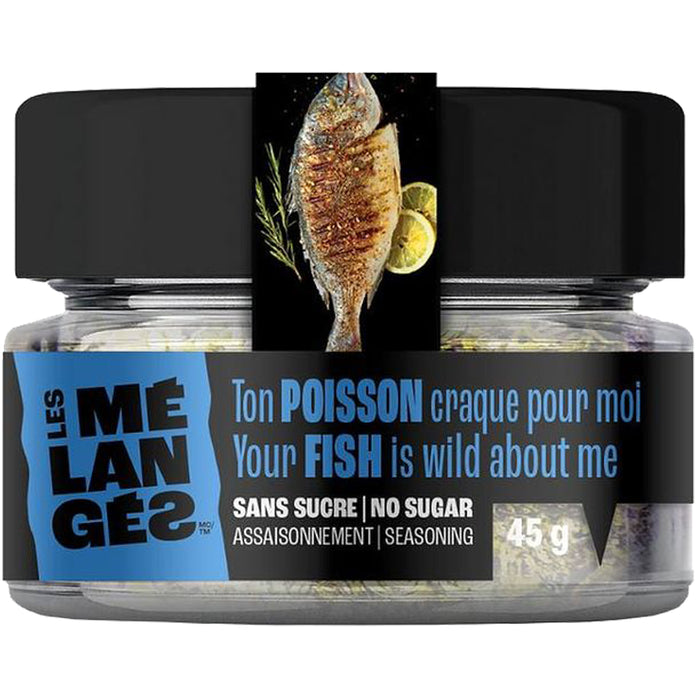 Les Mélangés - Mélange d'épices POISSON - Ton poisson craque pour moi