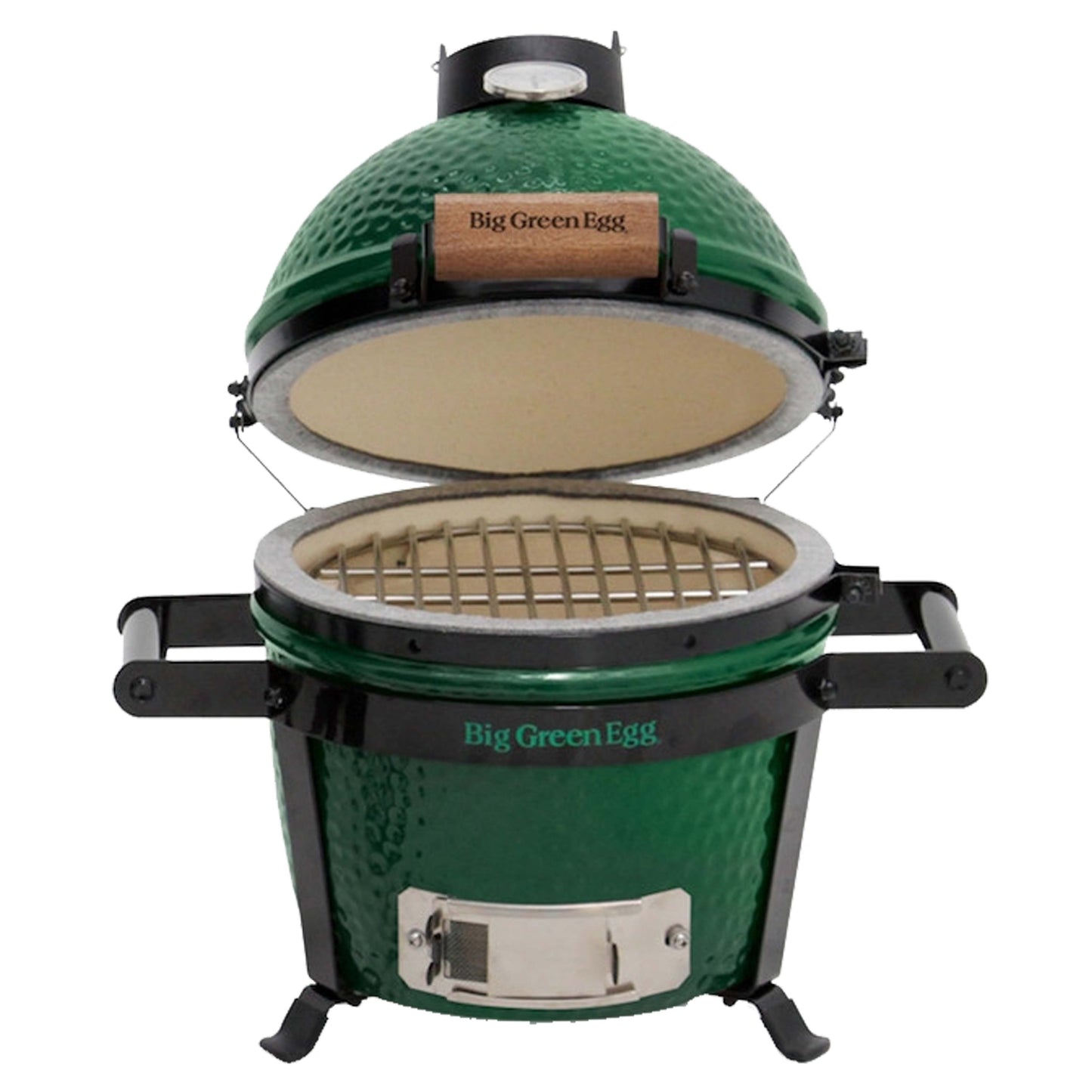 Big Green Egg - Barbecue au charbon de bois Mini avec nid de transport
