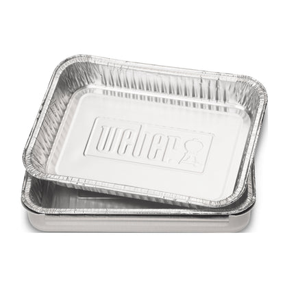 Weber - Doublures en aluminium pour bac à graisse - Q, Traveler, Lumin, Spirit/Spirit II, Genesis/Genesis II de séries 200 et 300