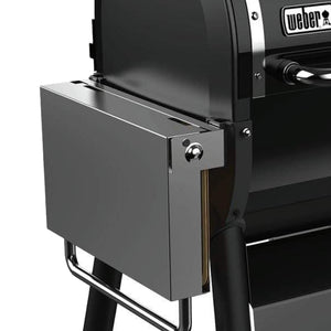 Weber - Tablette latérale rabattable en acier inoxydable - Barbecues à granulés de bois SmokeFire