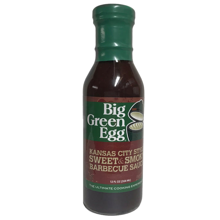 Big Green Egg Sauce Barbecue sucré et fumé de style Kansas City