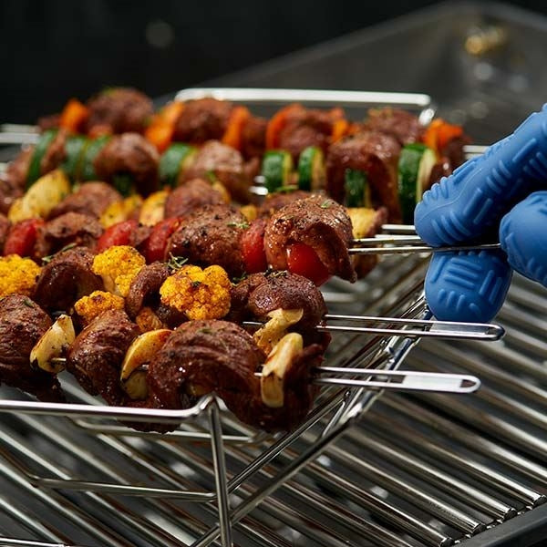 Broil King Support À Côtes Levés, Rôtis Et Brochettes