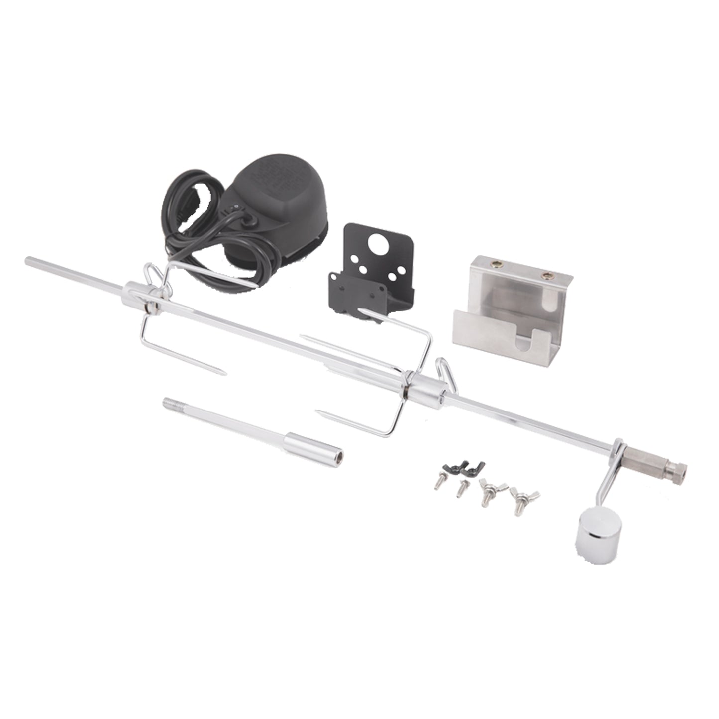 Broil King - Ensemble de Rôtisserie pour Barbecue aux Granules