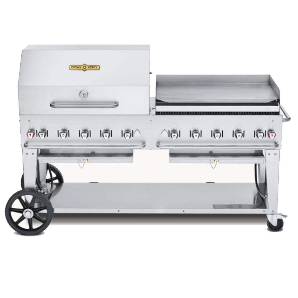 Crown Verity --barbecue 72 '' au gaz naturel