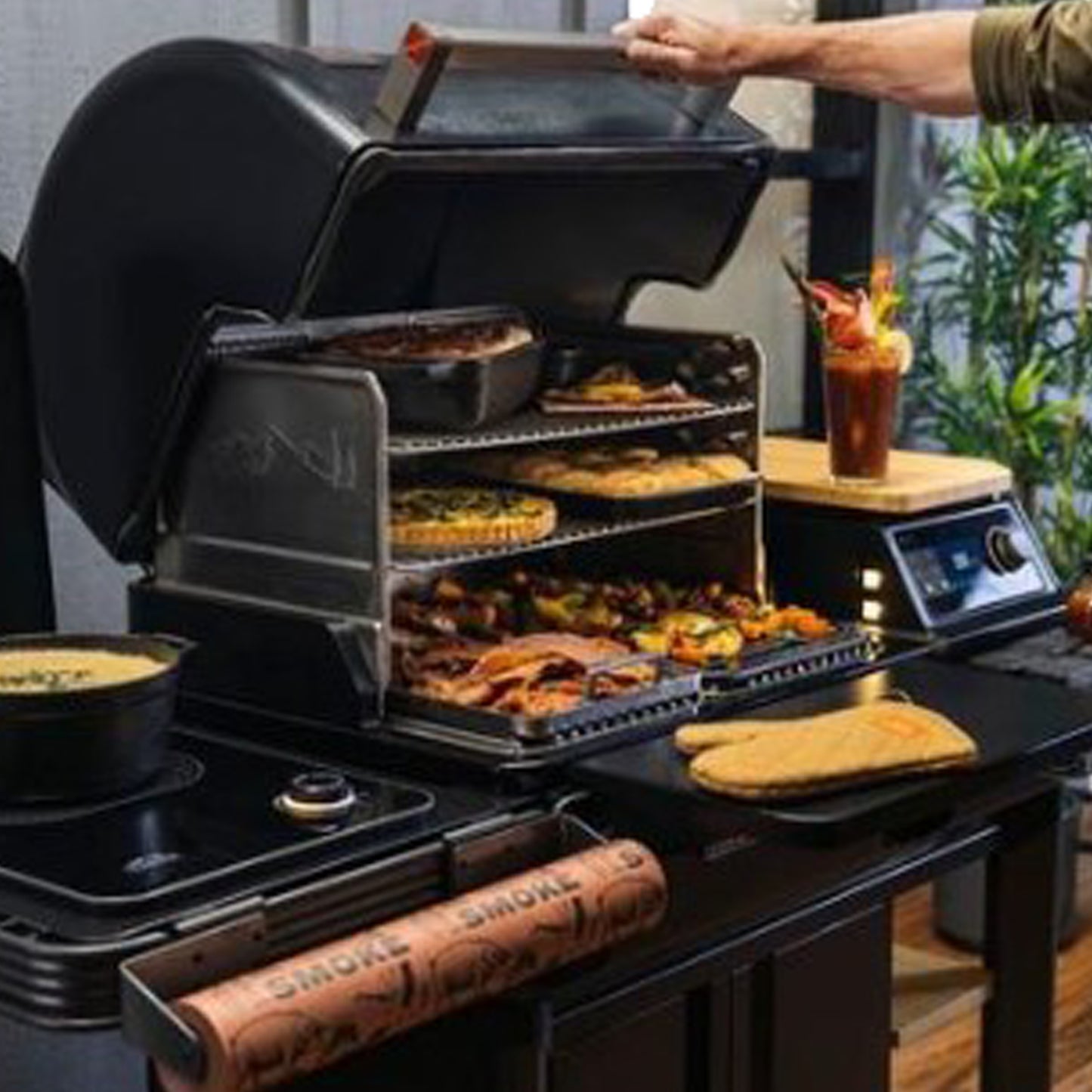 Traeger - P.A.L Support à rouleau pop-and-lock