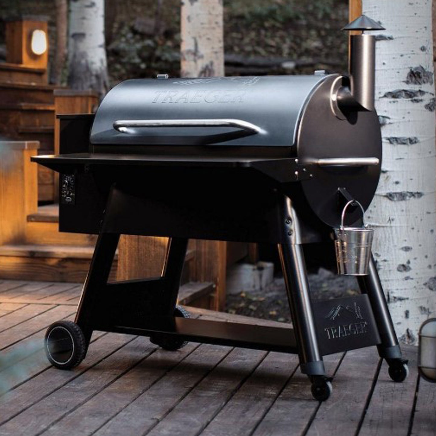 Traeger - Tablette avant pliante Traeger Série Pro 34 Noir