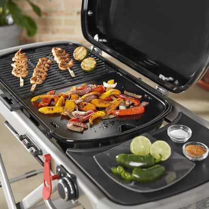 Weber - Plancha en fonte émailée compatible avec  Barbecue Weber Traveler