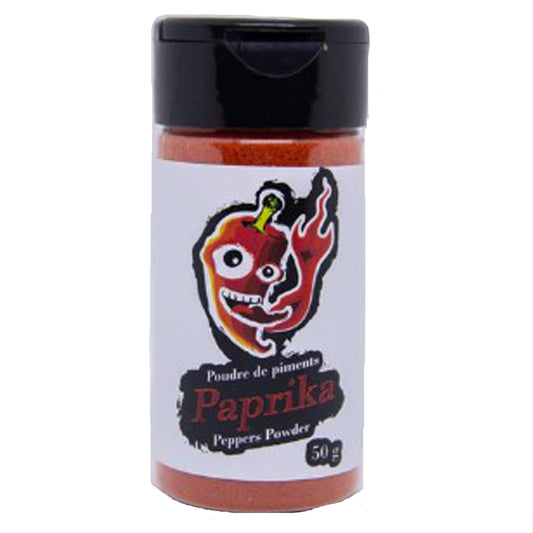 Piments forts de Montérégie - Poudre de piments - PAPRIKA