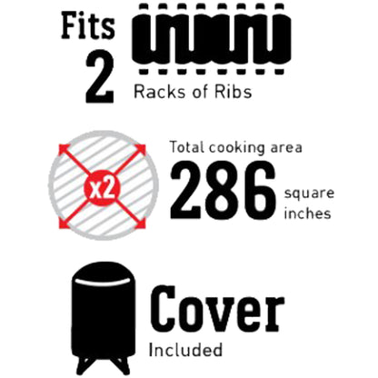 Weber - Fumoir Smokey Mountain Cooker 14 po