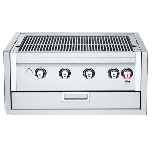 Crown Verity - Barbecue infiniti 30" encastrable sans couvercle au gaz naturel