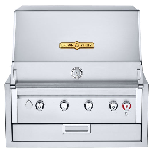 Crown Verity - Barbecue Infinite 30" encastrable au gaz naturel
