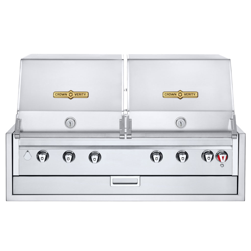 Crown Verity --barbecue infiniti 48 '' encastrable au gaz naturel