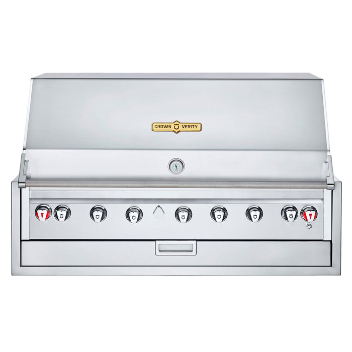 Crown Verity --barbecue infiniti 48 '' encastrable avec lumière au propane