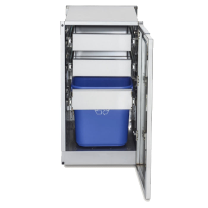 Crown Verity --module d'armoire avec porte-poubelle avec deux tiroir