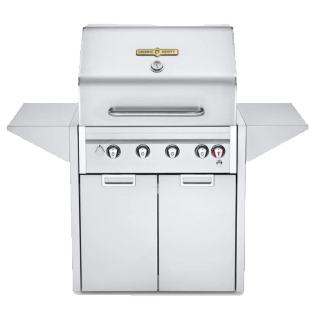 Crown Verity --barbecue 30 '' avec deux portes au gaz naturel