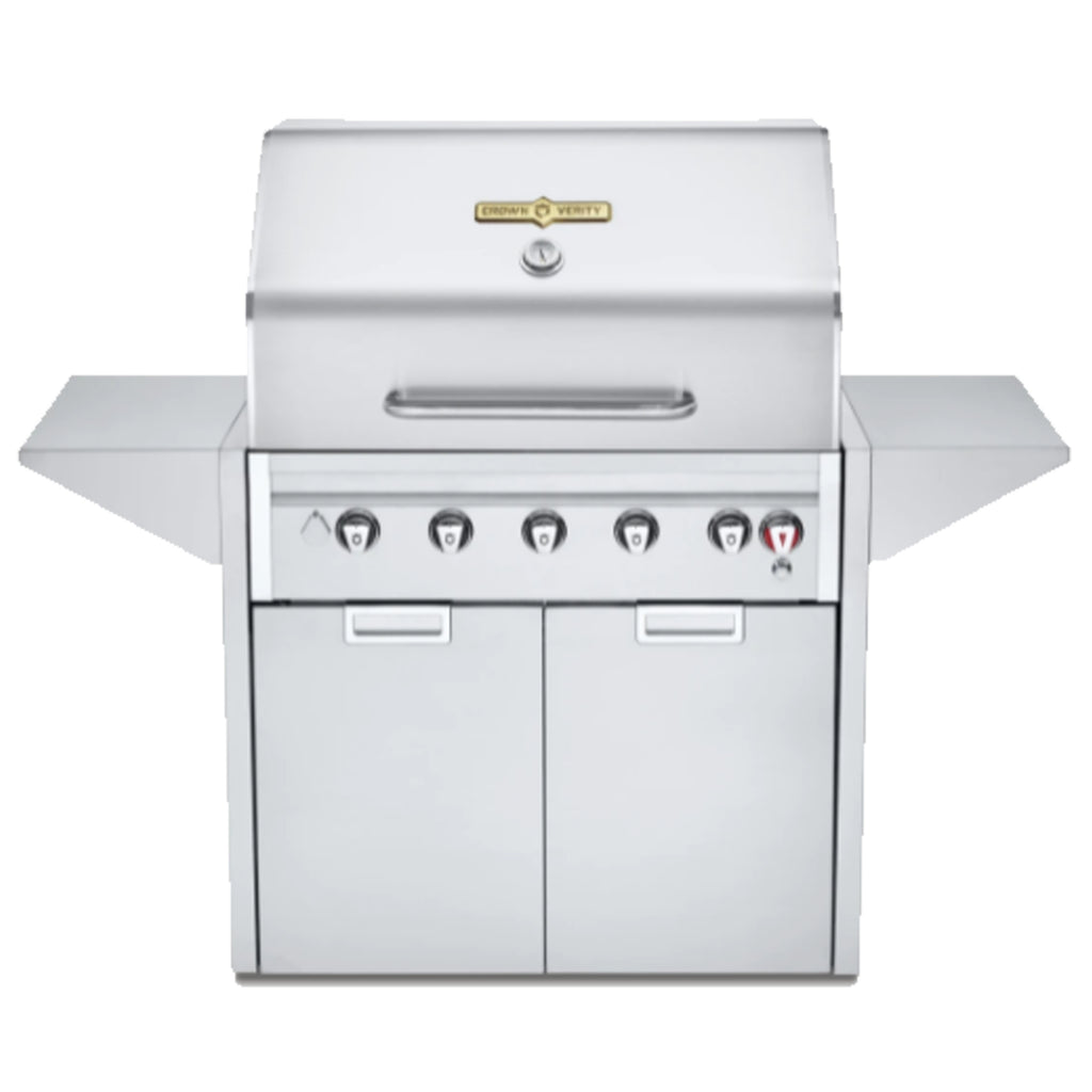 Crown Verity --barbecue 36 '' avec deux portes au gaz naturel