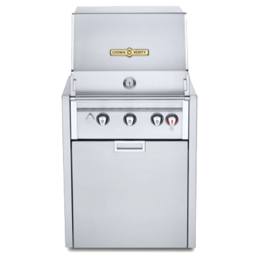 Crown Verity -Barbecue 24" au propane pour cuisine modulaire pour gros réservoir