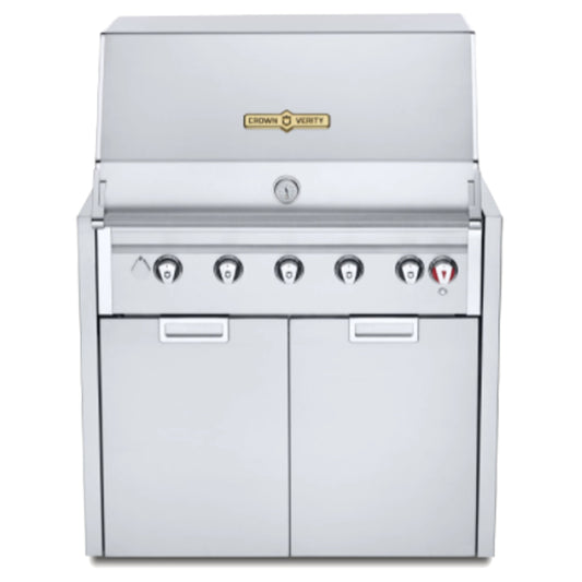 Crown Verity --barbecue 36 '' avec lumière au gaz naturel pour cuisine modulaire