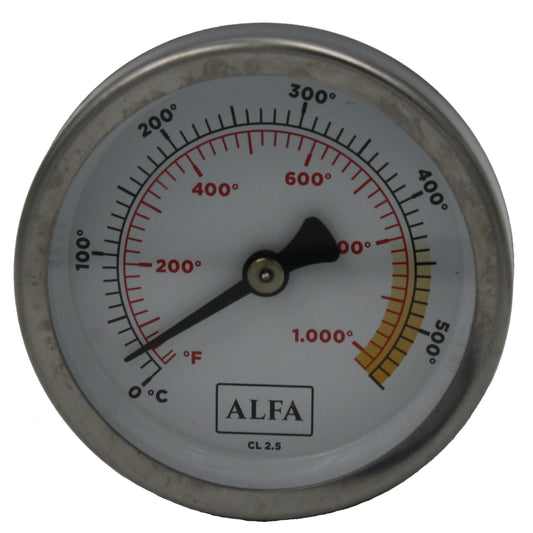 Alfa Pizza -Thermomètre de remplacement pour Four à Pizza