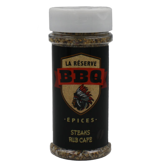 La Réserve BBQ épices steaks rub café