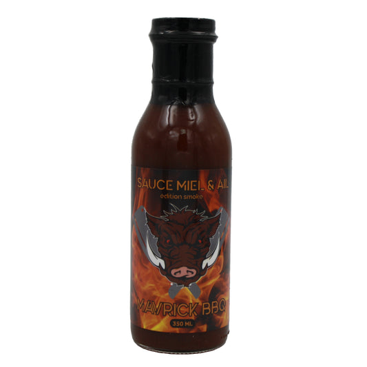 Mavrick BBQ sauce BBQ Miel et Ail-Édition smoke