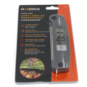 Maverick Thermomètre thermocouple LCD