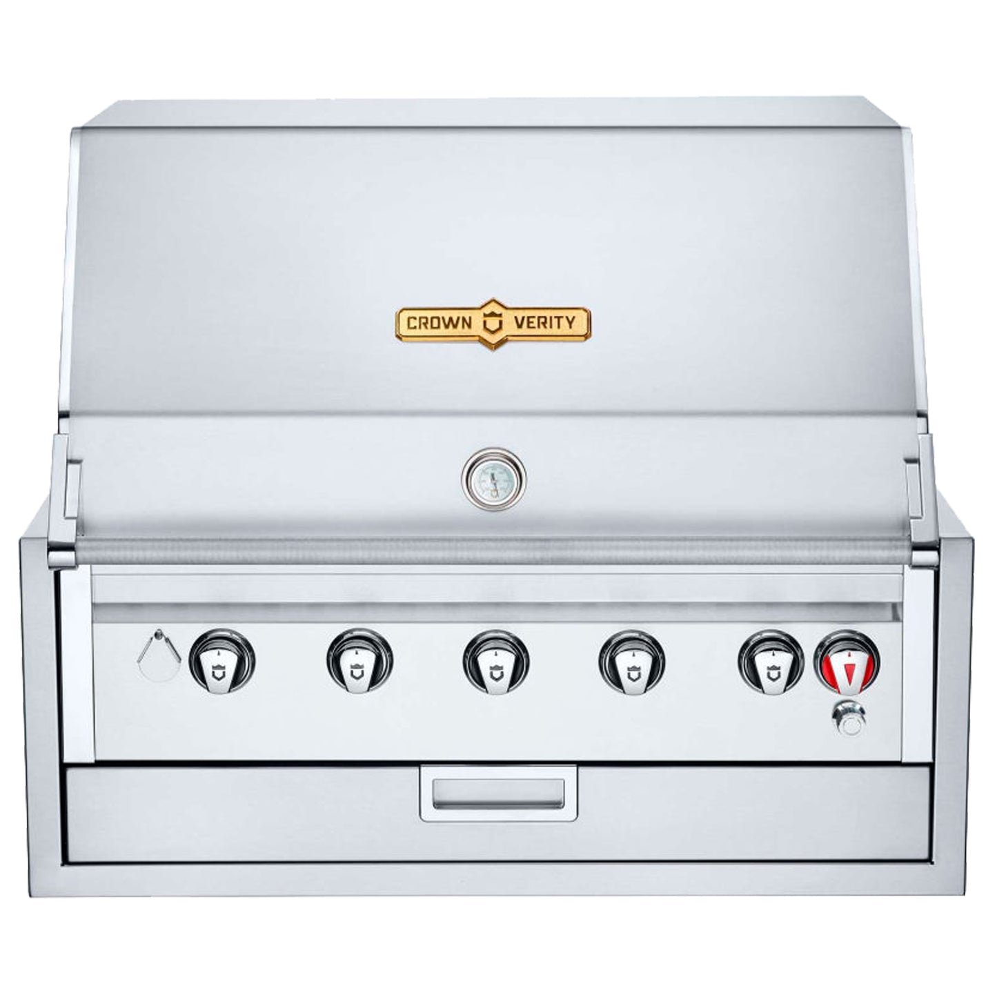 Crown Verity --barbecue infiniti 36 '' encastrable au gaz naturel