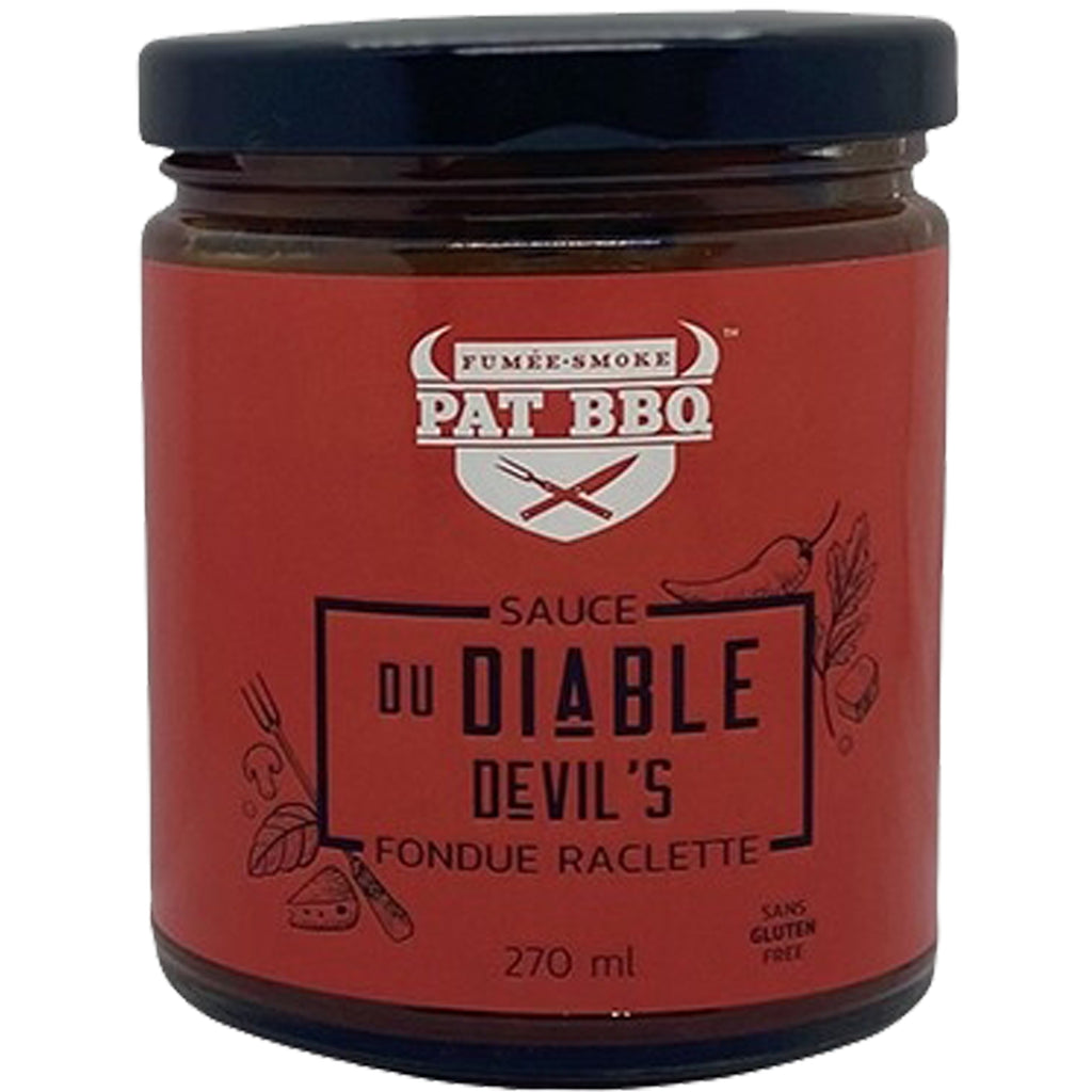 Pat BBQ - Sauce à fondue et raclette - Sauce du Diable