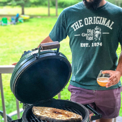 Big Green Egg - T-Shirt Vintage 1974 D